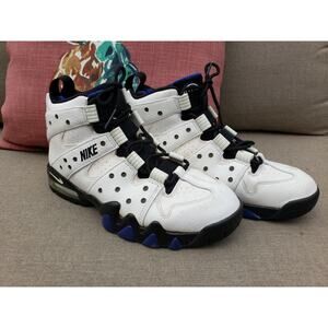 2015 Nike Air Max 2 CB ‘94 White Black Old Royal 305440-102 sz 8